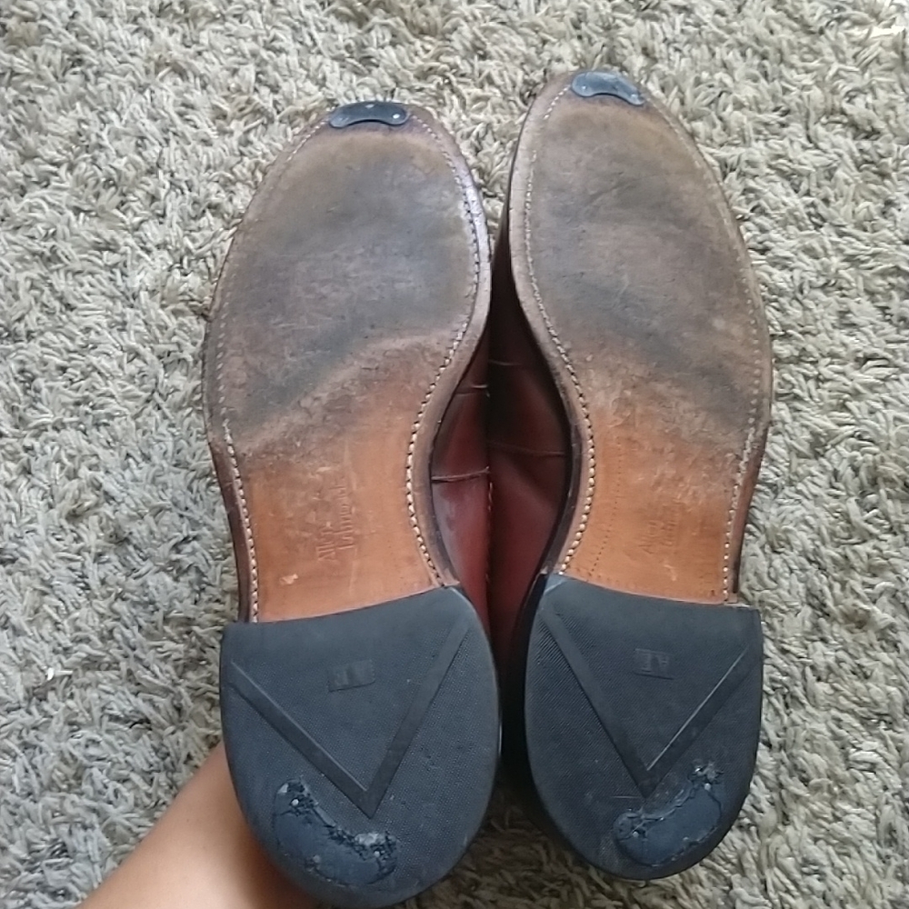 Allen Edmonds Cody Chili Tassel Loafer sz 10 - Picture 9 of 9